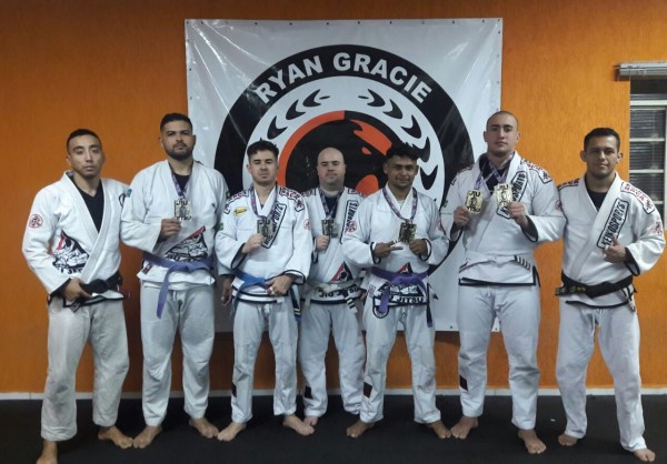 Equipe Ryan Gracie obteve sete medalhas em campeonato