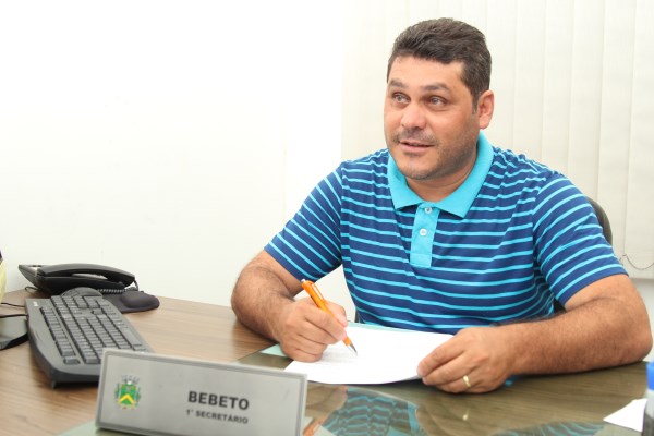 Bebeto sugere ao Executivo a apresentação de projeto de lei