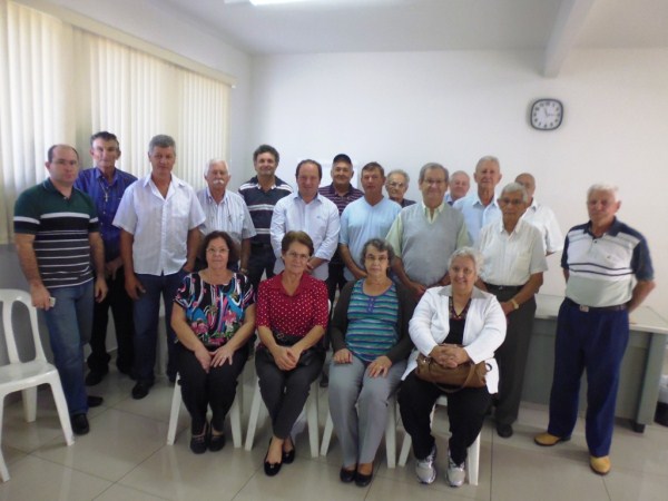 Juca participou de reunião no Sindicato Rural hoje de manhã