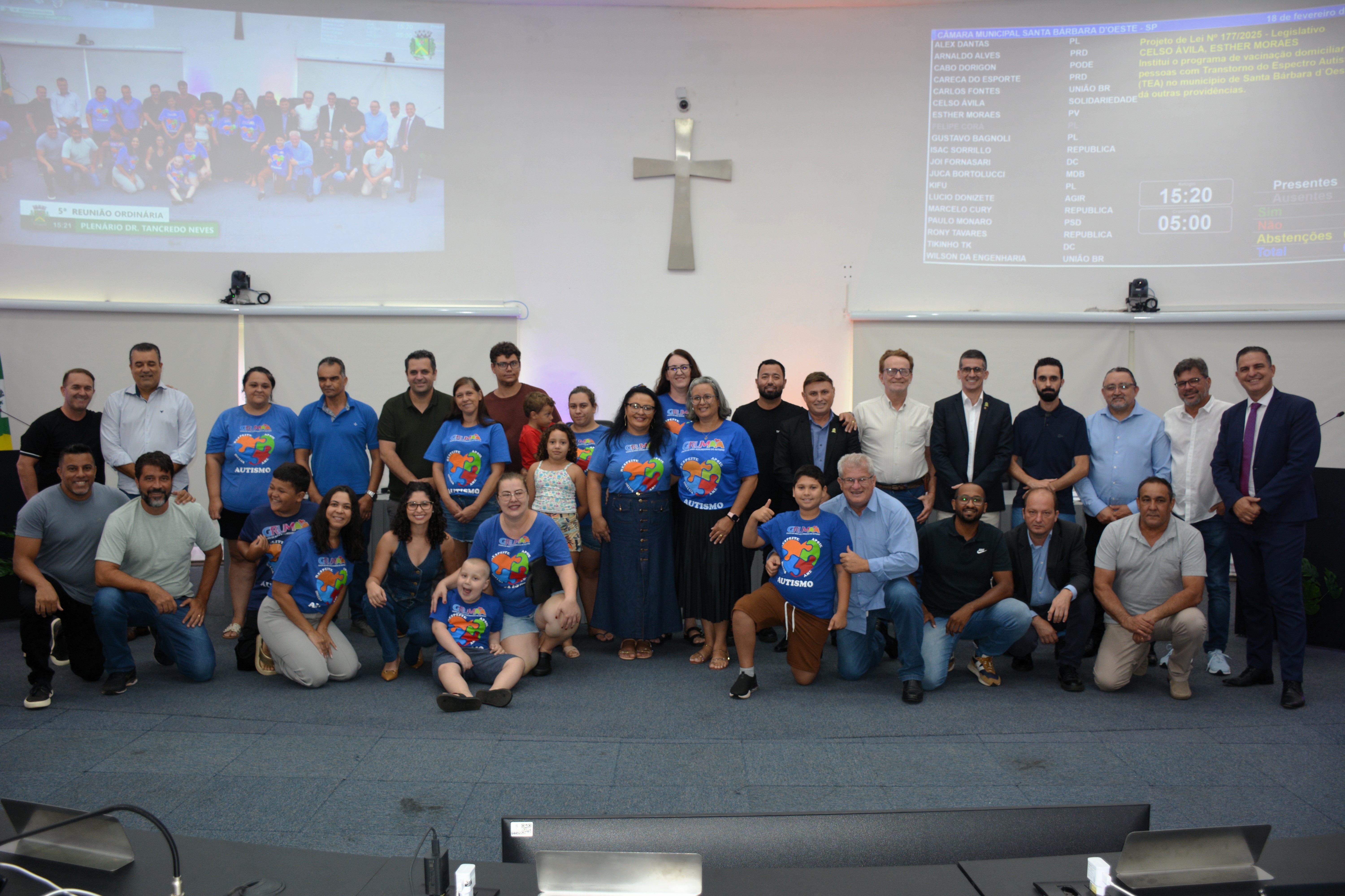 Vereadores aprovam vacinação domiciliar para pessoas com TEA