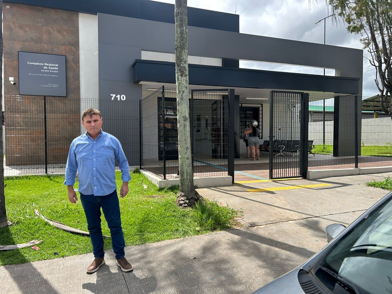 Vereador cobra reparos na cobertura do Complexo Regional de Saúde do Jardim Europa