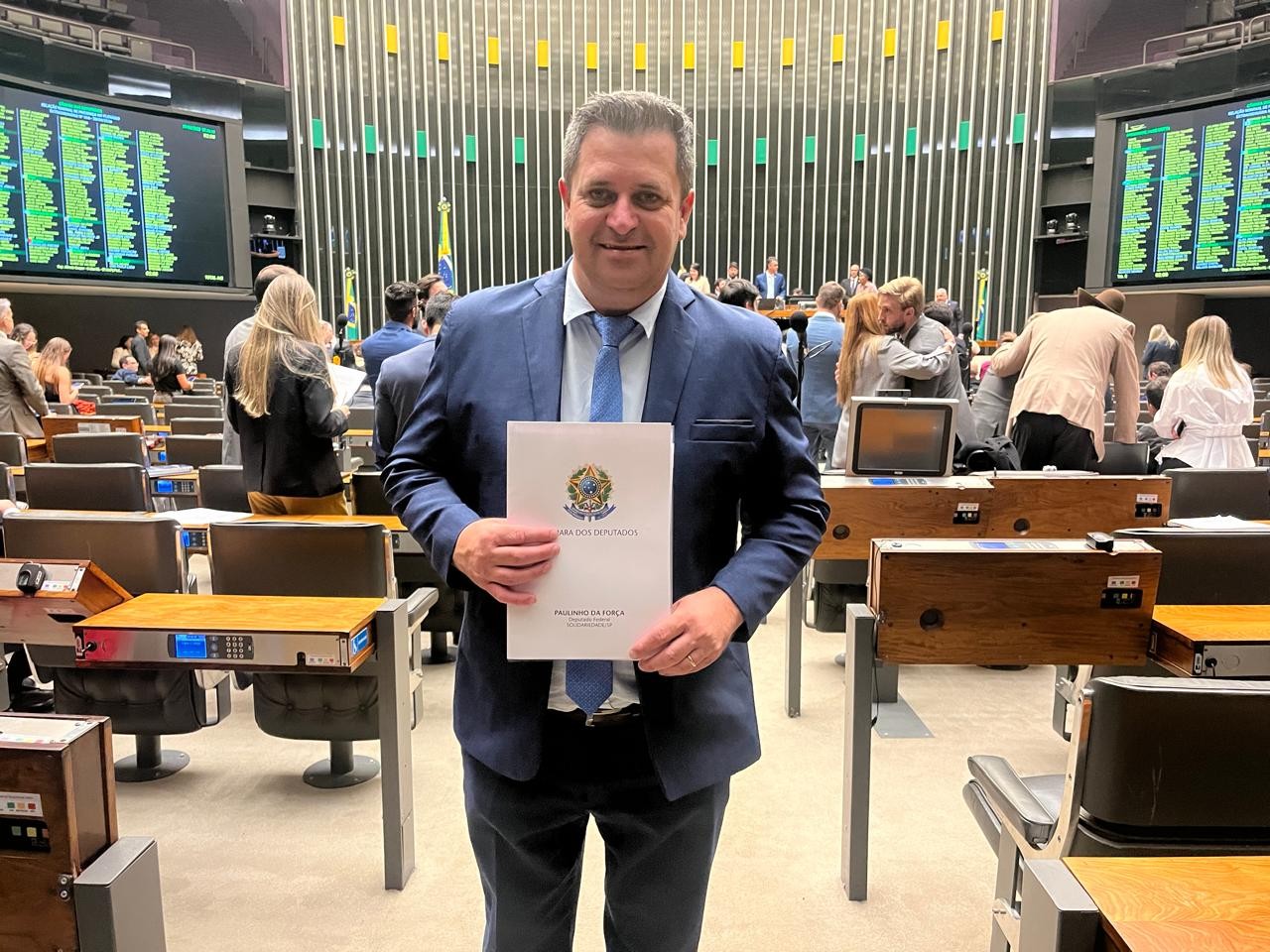 Vereador cumpre agenda em Brasília em busca de recursos para Santa Bárbara d’Oeste