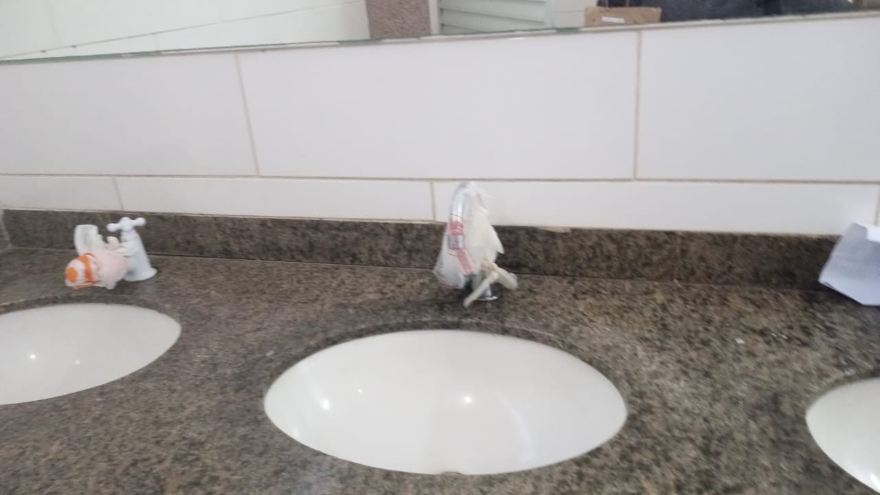 Vereador cobra providências para banheiros da Praça Central