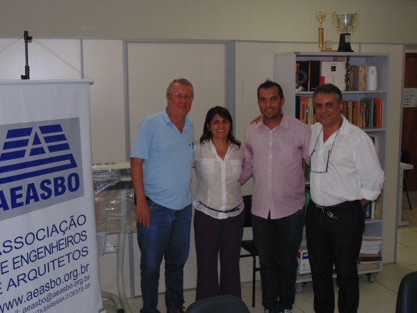 Alex participa de reunião com membros da AEASBO.