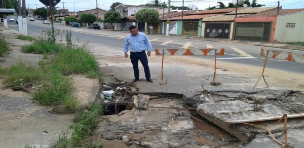 Vereador tem cobrado providências da Administração Municipal há anos