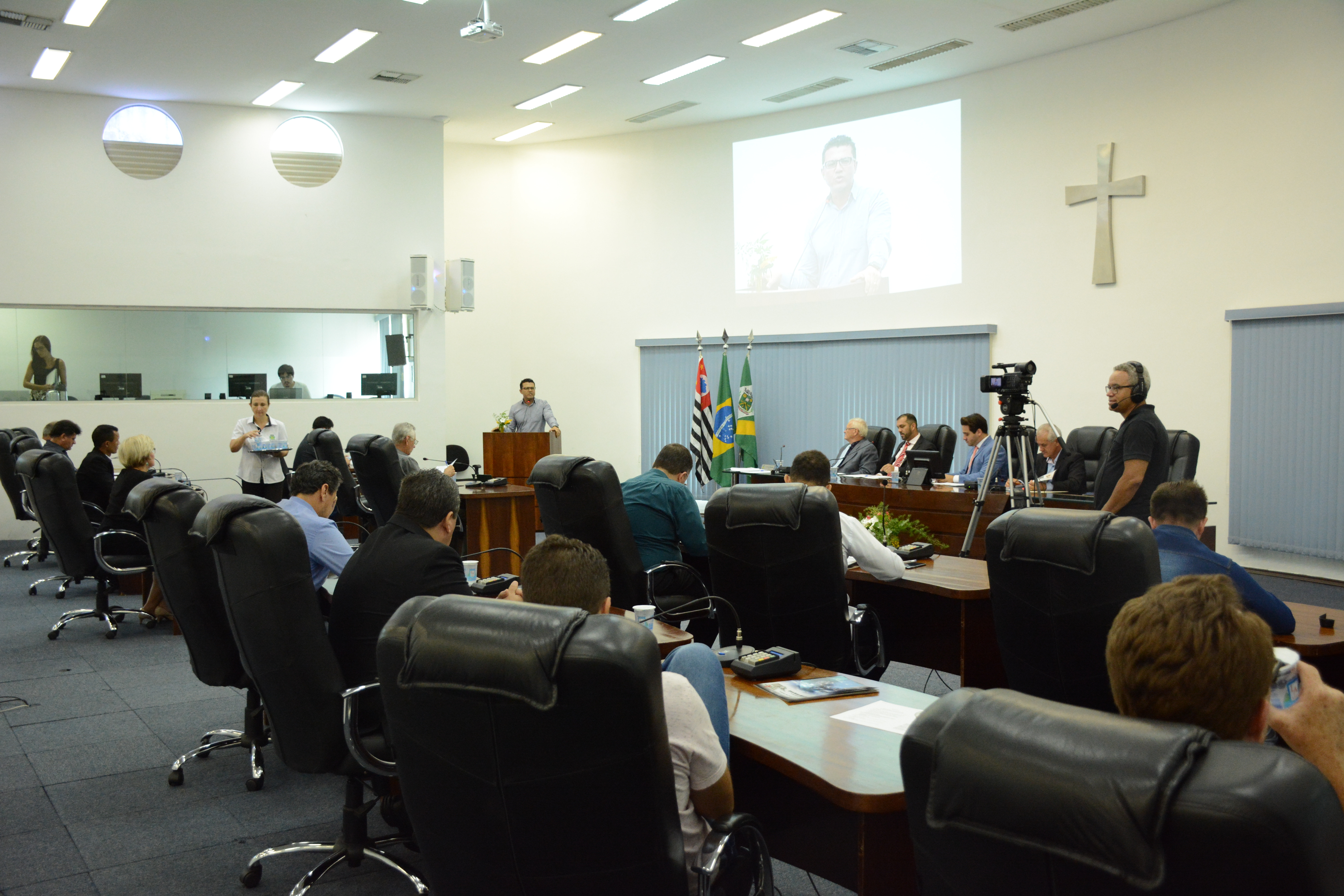 Único projeto previsto na Ordem do Dia foi aprovado por unanimidade 		