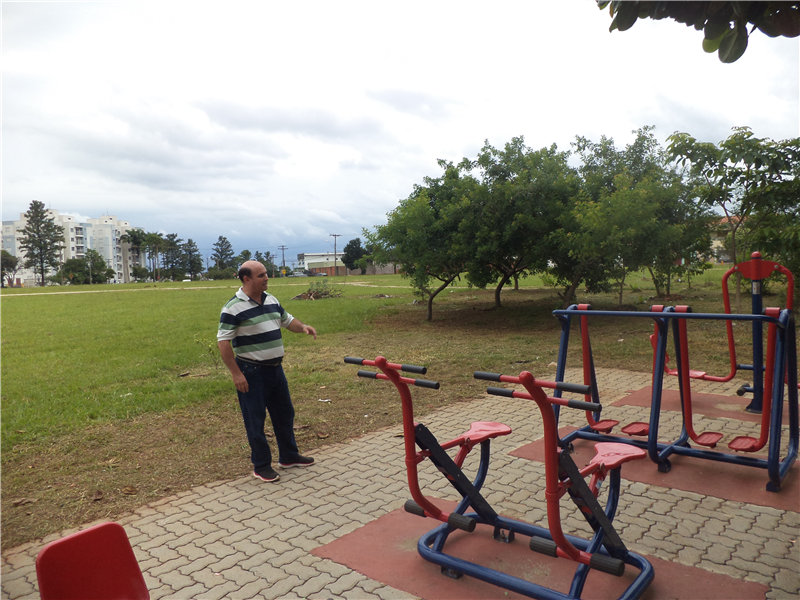 Academia ao ar livre do Jardim São Francisco I.