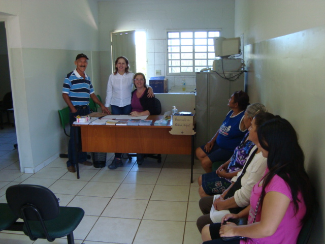 Pereira visita o posto médico do Beira Rio.