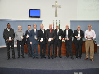 Ex-vereadores homenageados em 2011