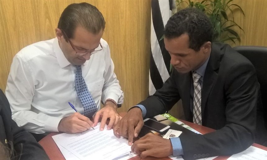 Jesus esteve reunido com deputado Edmir Chedid na ALESP