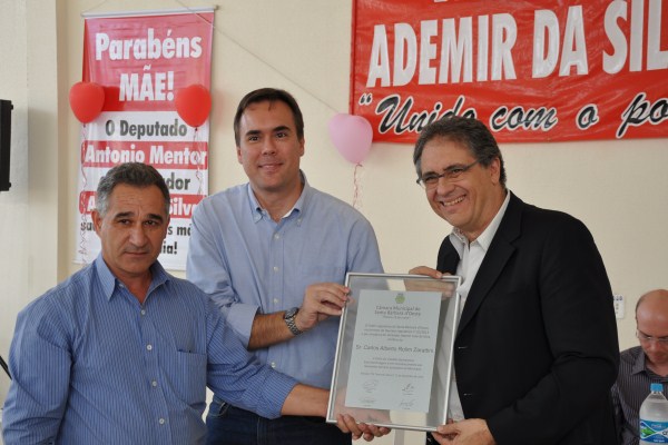 Zaratinni foi homenageado com Título de Cidadão Barbarense