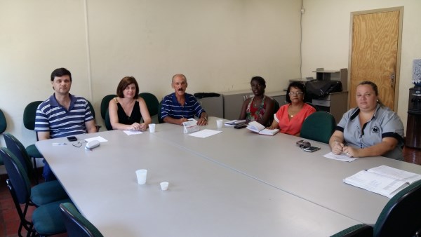 Pereira, durante reunião com integrantes do CMDCA
