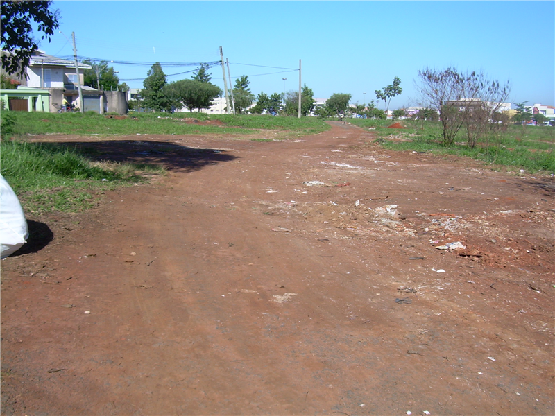 Área pública na rua Polônia foi limpa a pedido de Pereira.