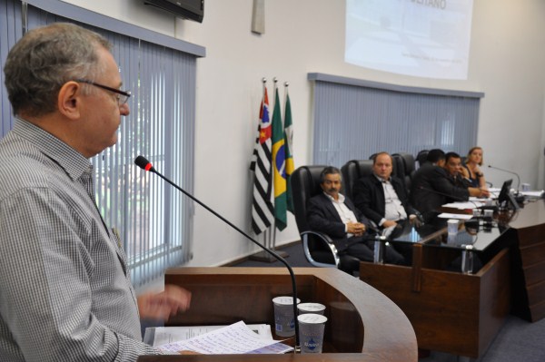 João Laudissi, do Senai de Santa Bárbara, fez uso da Tribuna