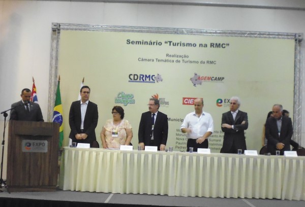 Juca participa do III Seminário Turismo na RMC. 