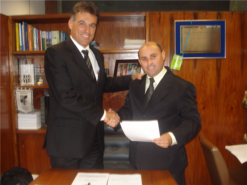 Vereador Carlos Fontes e deputado federal Guilherme Campos.