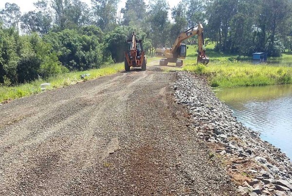 Em janeiro, DAE reforçou barragem de contenção de represa