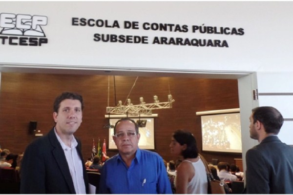 Vereador Giovanni Bonfim participou de evento em Araraquara