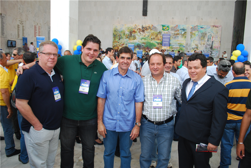 Juca e Dr. José participaram de convenção estadual em São Paulo