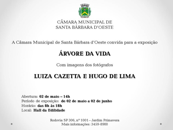 Câmara abre a mostra "Árvore da Vida".