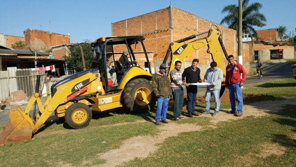 Careca acompanhou andamento de obras no Nova Conquista