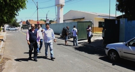 Bebeto e Gobbi em visita ao Roberto Romano.