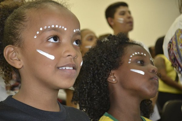 Movimento Negro contou com a participação de crianças