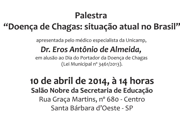 Evento será promovido na próxima quinta-feira, dia 10