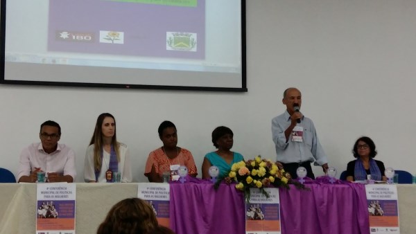 Pereira na 4ª Conferência de Políticas para as Mulheres.