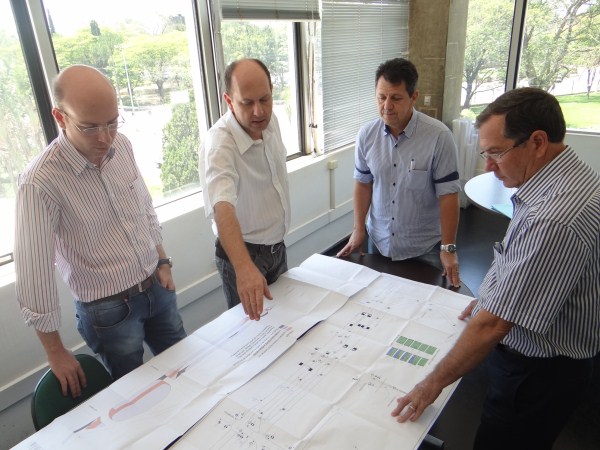 Kadu participou de reunião com secretários Obras e Governo