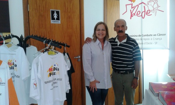 Pereira e Carla Eliana Bueno, da Rede Feminina