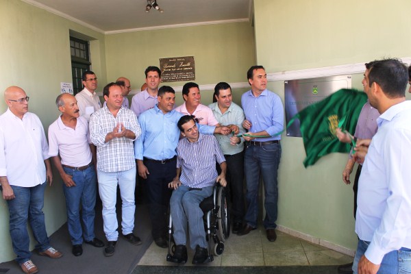 Pereira na entrega da nova sede da Vigilância em Saúde.
