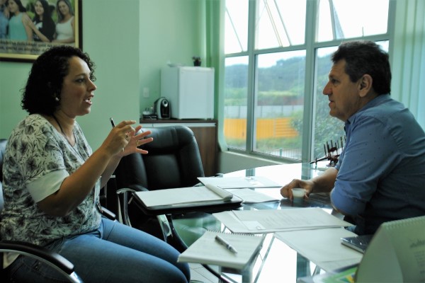 Kadu esteve reunido com gerente de relacionamento da CPFL