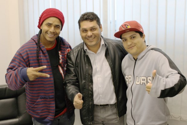 Bebeto recebeu os professores de Hip Hop em seu gabinete